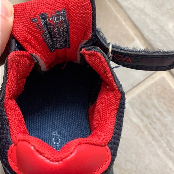 Nautica Red & Blue size 7 sneakers - Picture 3 of 5